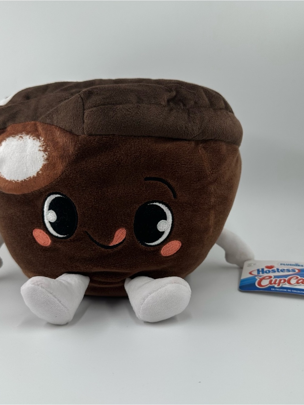 Funko Brown Plush Cupcake Character with White Feet